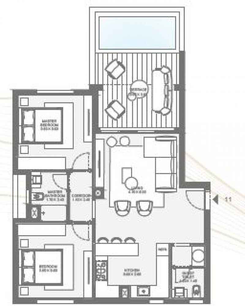 2 bedrooms Condo in Red Sea, Egypt No. 2103