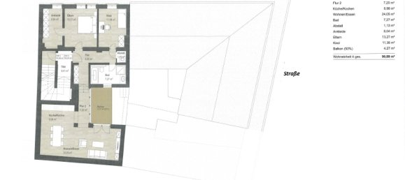 3-salle Appartement à Saxony, Germany No. 143439 4