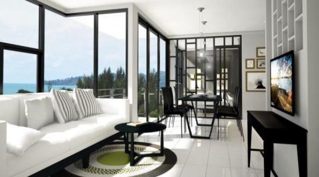 Condominio de 2 dormitorios en Surin Beach, Thailand No. 26023