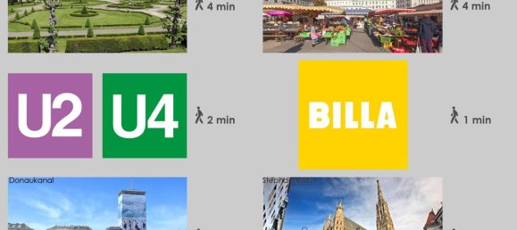 Apartamento de 2 habitaciónes en Leopoldstadt, Austria No. 256399 4