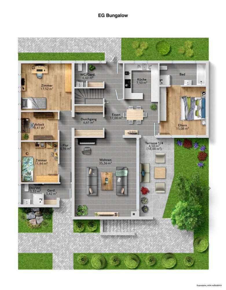 6 Schlafzimmer Bungalow in Böblingen, Germany, Nr. 247501