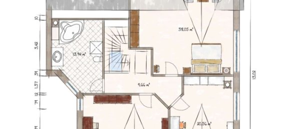 Дом с 5 спальнями в Шлезвиг-Гольштейн, Германия № 20517 27