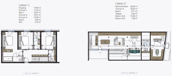 4 bedrooms Penthouse in Fieberbrunn, Austria No. 159315 3