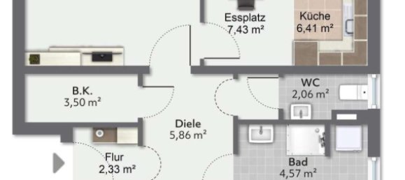 3-salle Appartement à Munich, Germany No. 273884 15