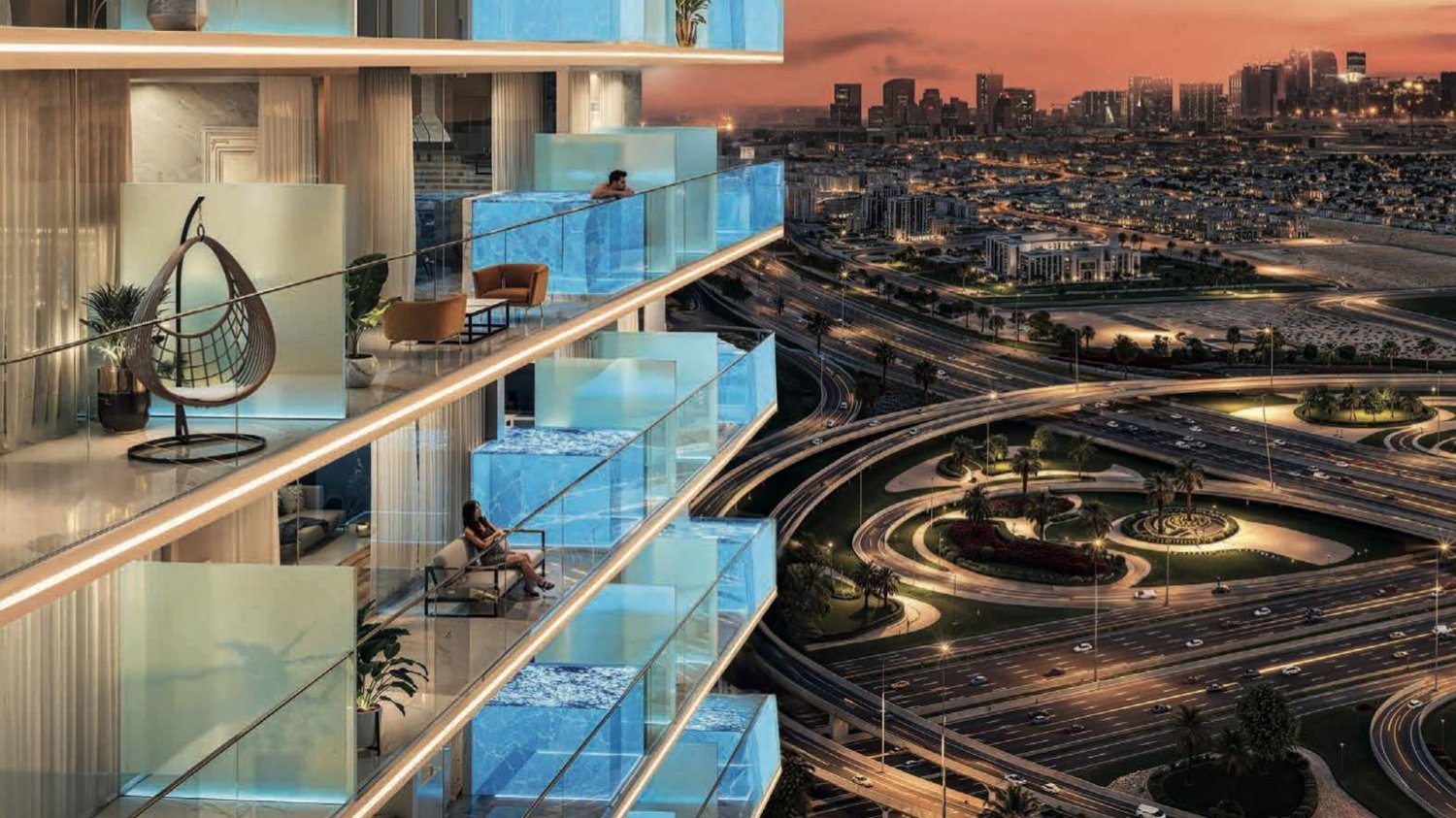 2 غرف نوم شقة في Timez, Dubai Silicon Oasis, UAE رقم 68682