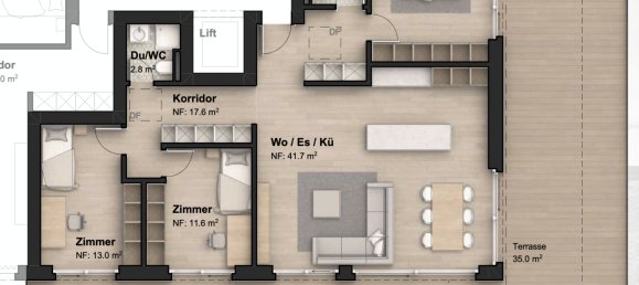 Apartamento T3 em Visp, Switzerland N.º 296 7