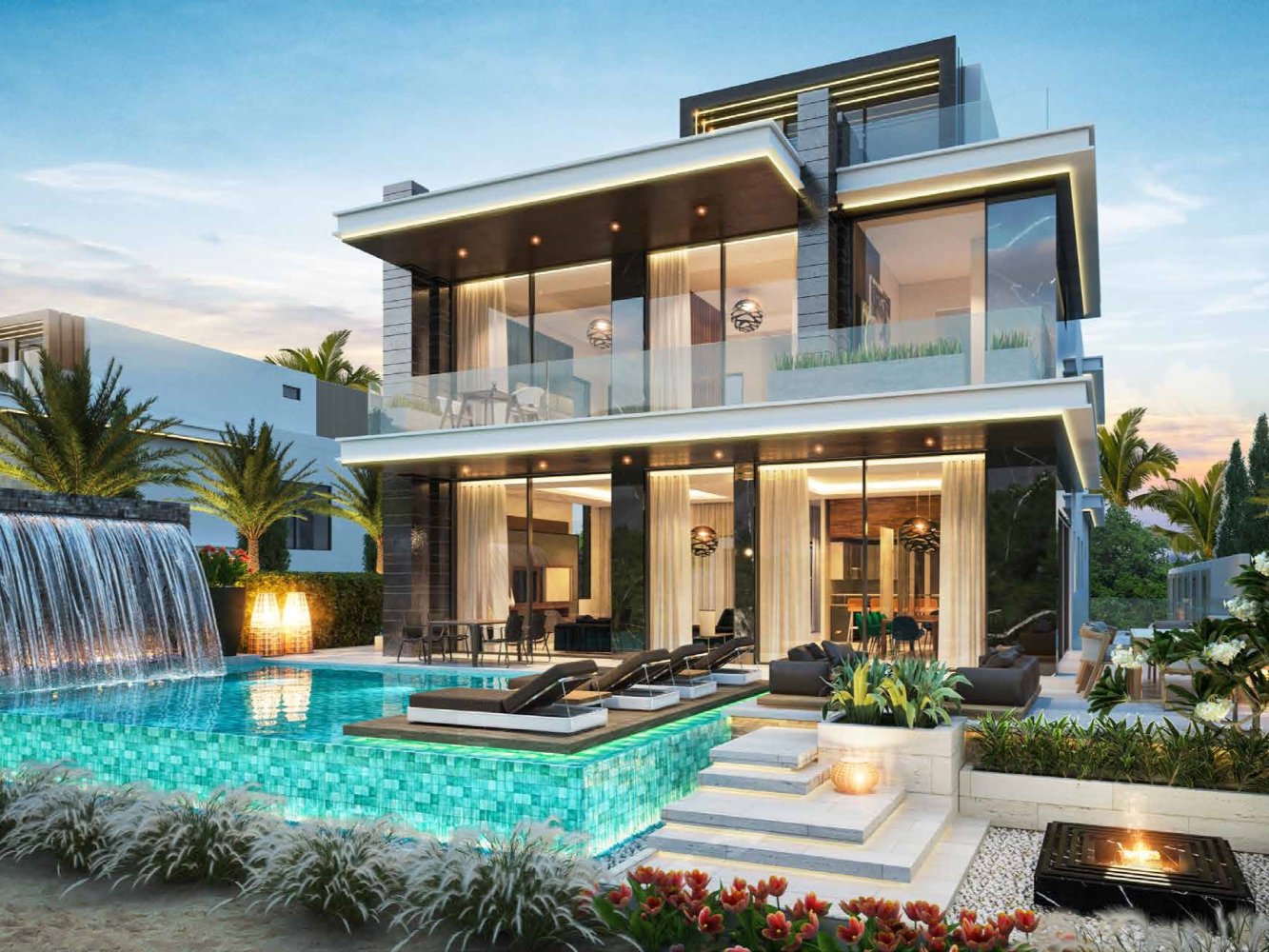 Вилла с 6 спальнями в Dubai Design District, ОАЭ № 103004