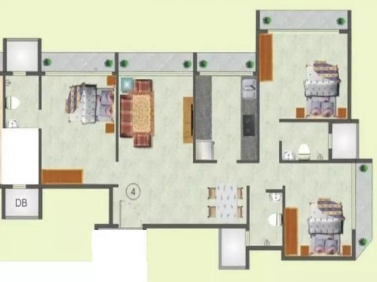 3 bedrooms House in Mumbai, India No. 6696