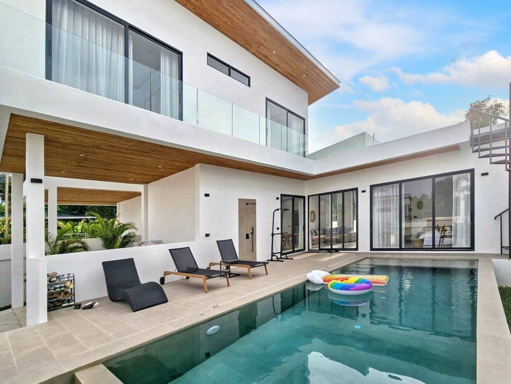 Вилла с 3 спальнями в Самуй, Таиланд № 59336