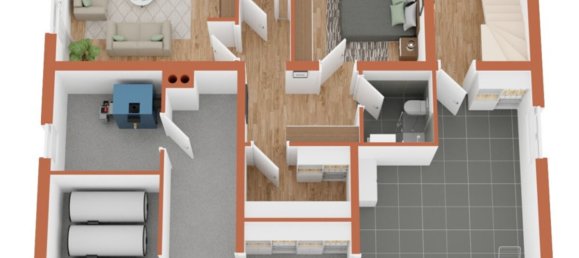 3 غرف نوم منزل في Tuttlingen, Germany رقم 80683 19