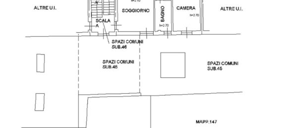 2 rooms Apartment in Villa Cortese, Italy No. 259091 12