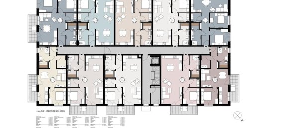 2 chambres Penthouse à Wesermarsch, Germany No. 221823 4