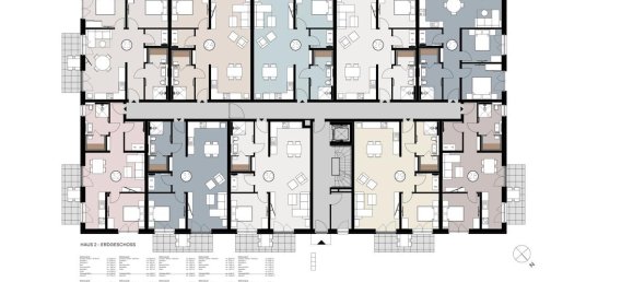 2 chambres Penthouse à Wesermarsch, Germany No. 221823 3