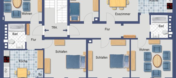 Здание с 19 комнатами в Бодензе, Германия № 56019 9