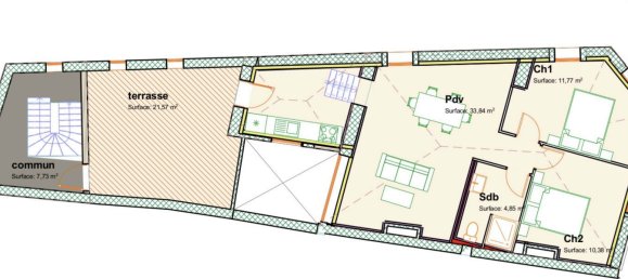 2 chambres Appartement à Calais, France No. 87994 3