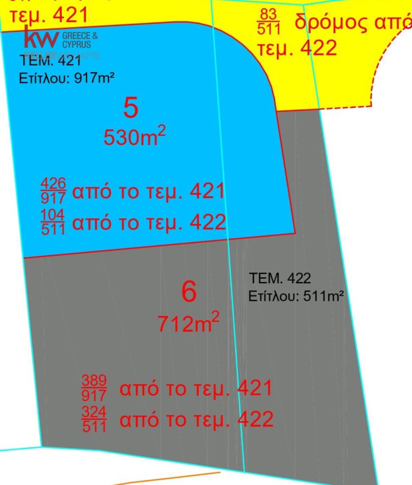 Земельный участок 1242м² в Ларнака, Кипр № 25911