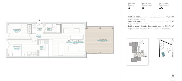2 Schlafzimmer Wohnung in El Verger, Spain, Nr. 11526 15