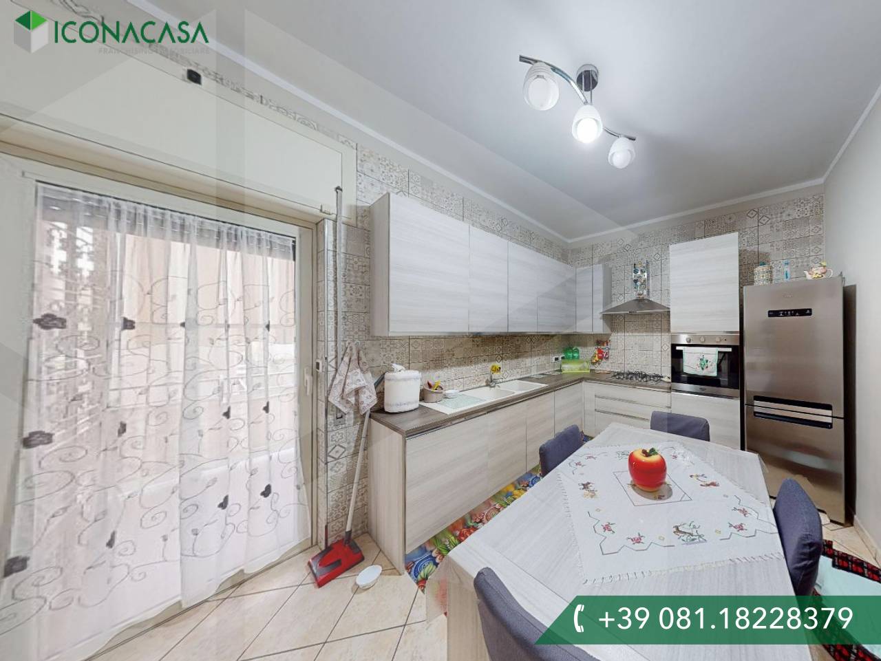 4 rooms Apartment in Brusciano, Italy No. 24078