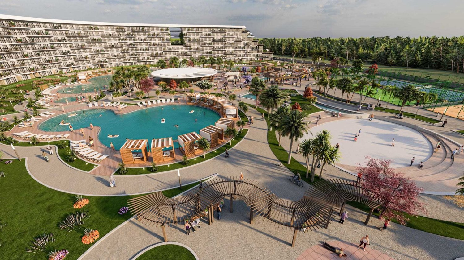 Квартира 2+1 в Megapolis Residence, Алтынташ, Турция № 38577