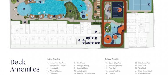 استوديو في One Sky Park, دائرة قرية جميرا, UAE رقم 63686 21