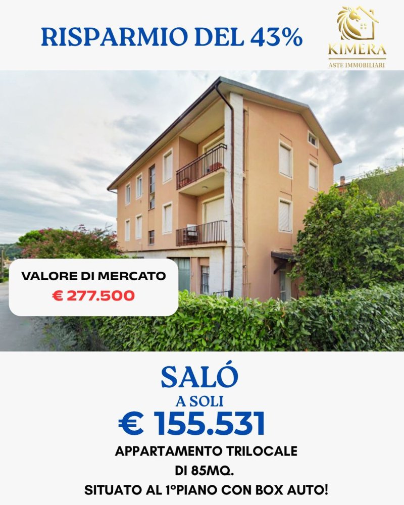 Apartamento de 3 divisões em Salò, Italy N.º 279042