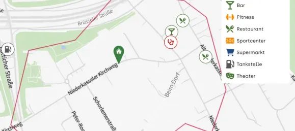 2 Schlafzimmer Wohnung in Düsseldorf, Germany, Nr. 284800 12