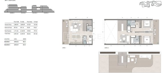2 dormitorios dúplex en venta en Ras Al Khaimah, UAE № 200699 3