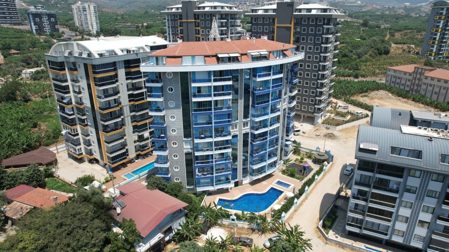 Apartamento 1+1 em Mahmutlar, Turkey N.º 34265