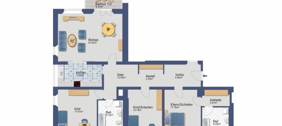 2 bedrooms Apartment in Schwerin, Germany No. 261600 21