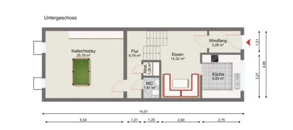 3 Schlafzimmer Stadthaus in Hof, Germany, Nr. 279903 15