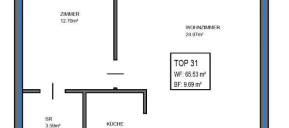 2 rooms Apartment in Wahring, Austria No. 257604 7