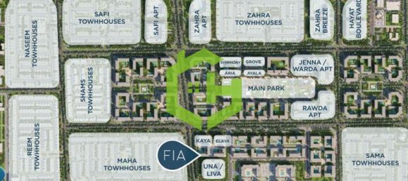 Apartamento de 3 dormitorios en Town Square, UAE No. 19142 11