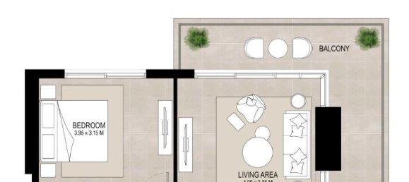 1 bedroom Apartment in Town Square, UAE No. 22018 11