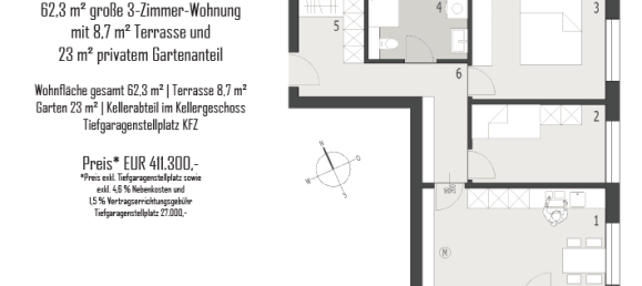2 bedrooms Apartment in Au, Austria No. 228805 2