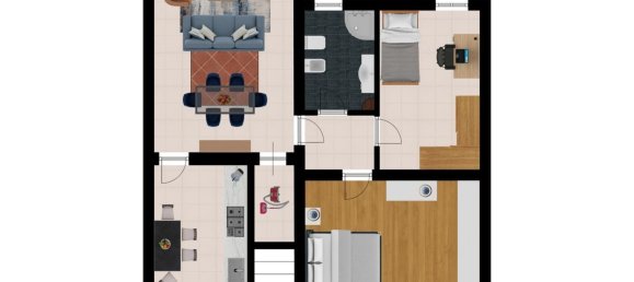 Apartamento de 3 habitaciónes en Vanzago, Italy No. 4282 20