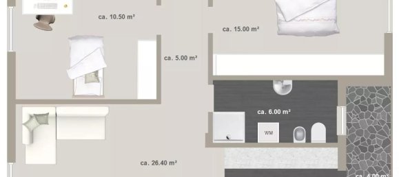 3 rooms Apartment in Trentino-Alto Adige, Italy No. 107063 16