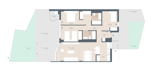 3 bedrooms Apartment in Palmanova, Spain No. 14691 15