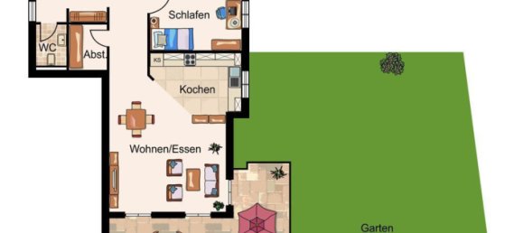 Квартира с 2 спальнями в Пассау, Германия № 189786 15