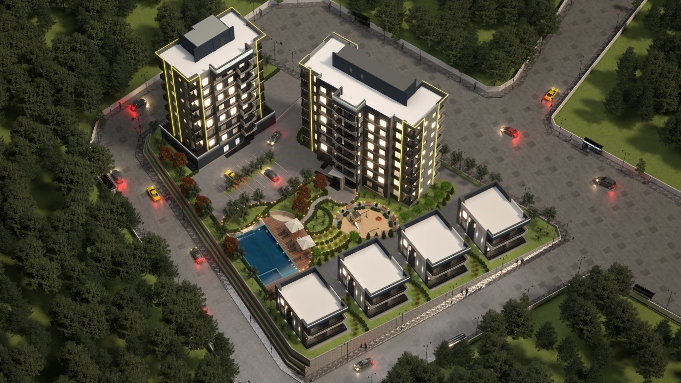 3 rooms Apartment in Mezitli, Turkey No. 30218