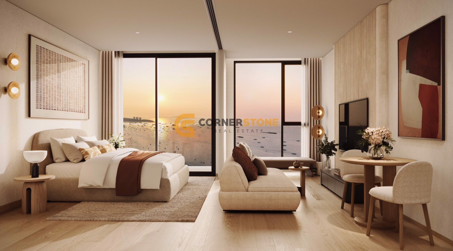 شقة في Pattaya, Thailand 34متر مربع  رقم 69904