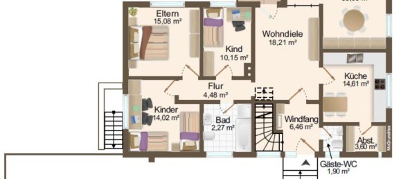 Casa de 6 divisões em Minden-Lubbecke, Germany N.º 267939 14