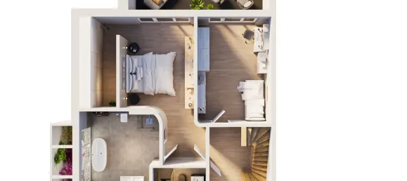 4 rooms Apartment in Donau-Ries, Germany No. 180173 17