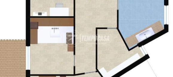 Квартира с 3 комнатами в Тарквиния, Италия № 14765 36