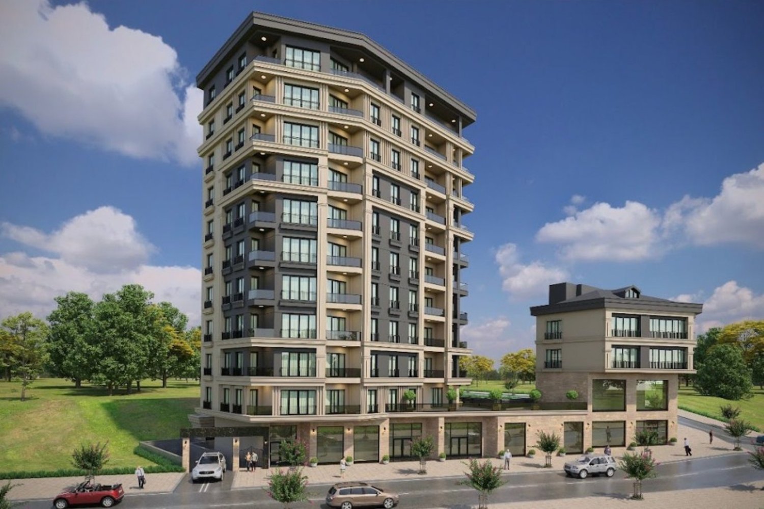 Apartment 2+1 in Istanbul, Turkey No. 24998