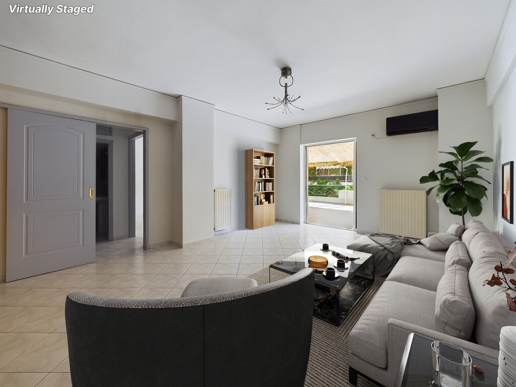 Квартира с 2 спальнями в Пирей, Греция № 1887