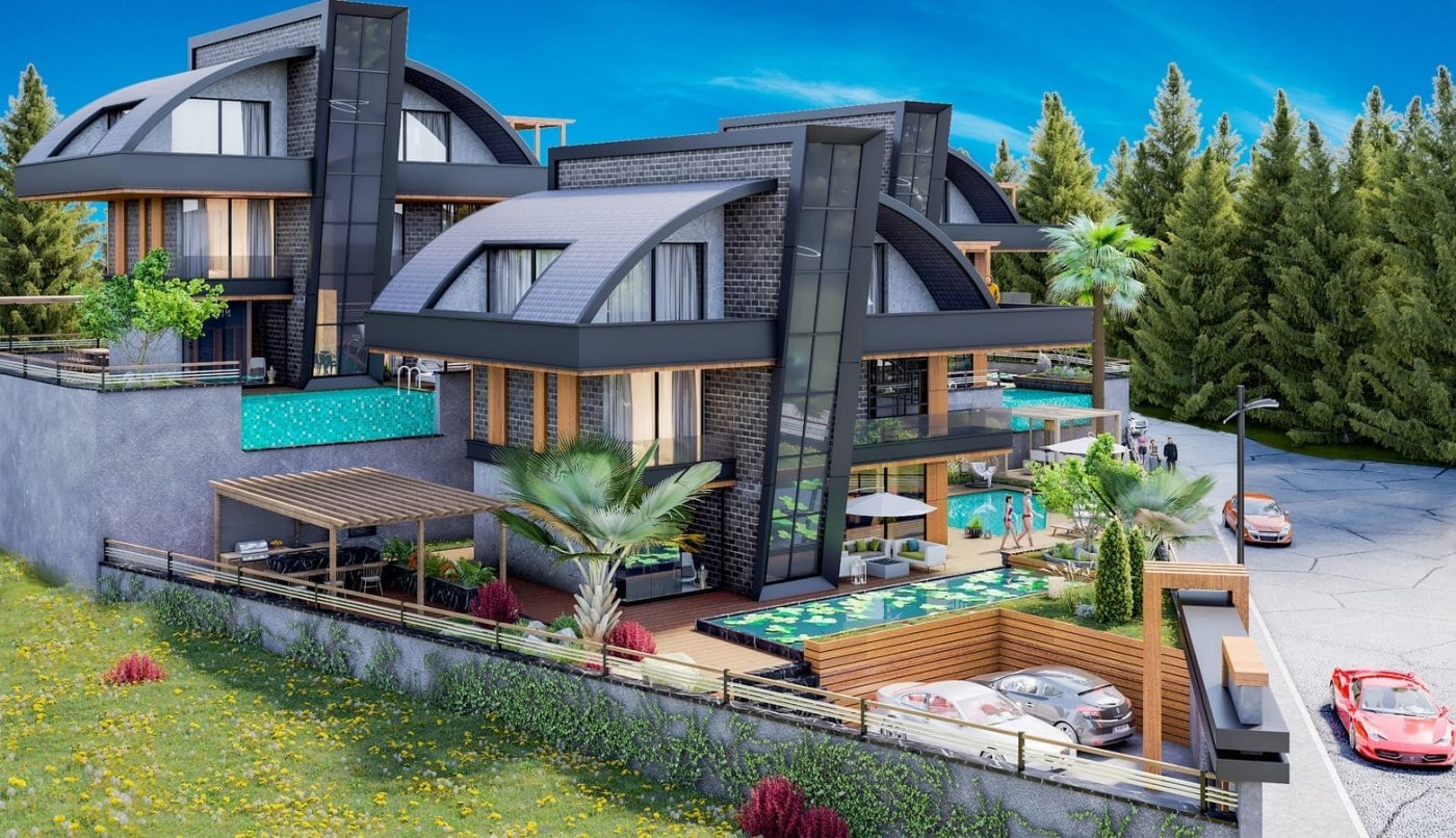 Villa 4+2 in Kargicak, Turkey No. 13824