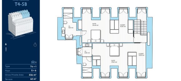 Apartamento de 4 dormitorios en Lisbon, Portugal No. 106956 11
