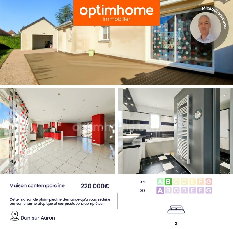 3 bedrooms House in Dun-sur-Auron, France No. 152019