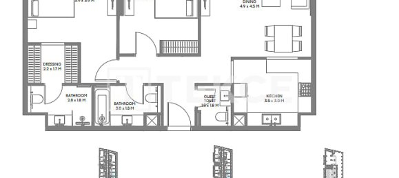 1 bedroom Apartment for sale in Aljada, Sharjah, UAE № 180153 11