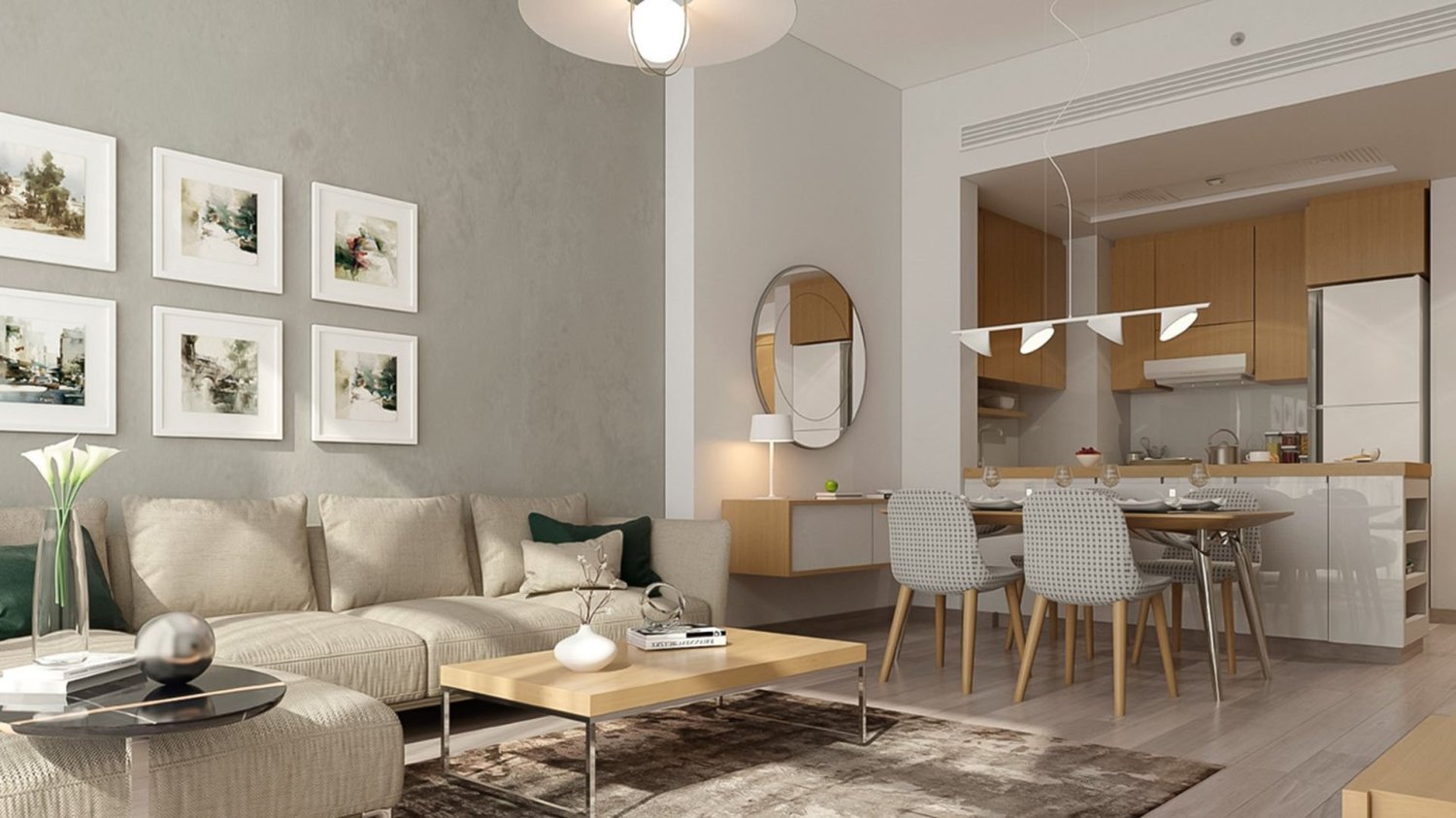 Apartamento T1 em AZIZI VISTA, Dubai Studio City, UAE N.º 60346